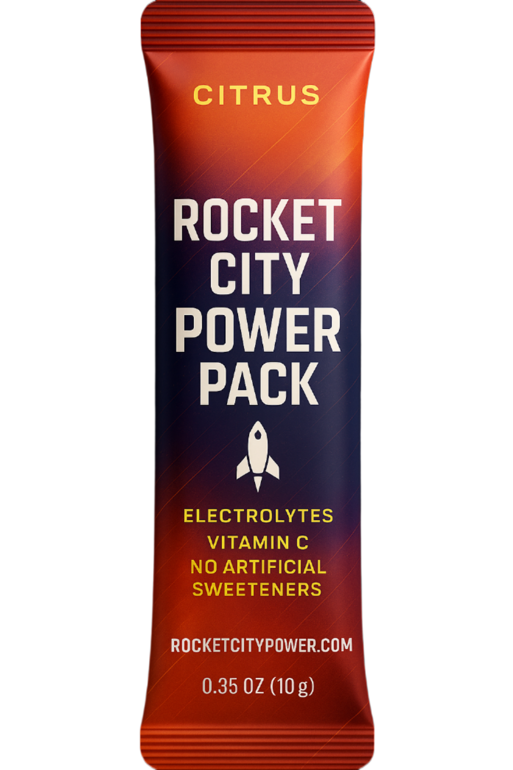 Citrus Rocket City Power Pack packaging (final packaging yet to be finalized β image subject to change)
